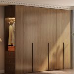 "Cocoa Contemporary Timber Cabinet Armoire with Soft Close Drawer and Door, Interior Shelves, and Hanging Rod, 79"L x 24"W x 79"H"
