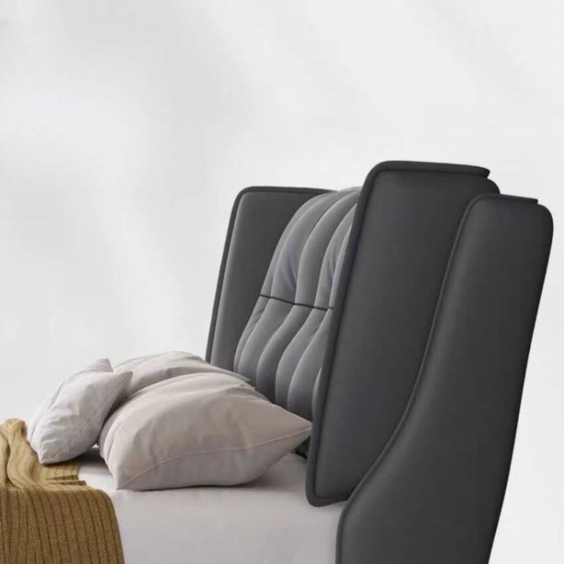 "Casual Free-standing Standard Full(54"W x 75"L) Panel No Distressing With Legs in Wood/ Upholstery and Sponge, White, 79""