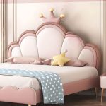 "Wood Portman Tall (56" and above) Sponge Twin(38"W x 75"L) No Distressing Panel With Legs, Beige, 59""