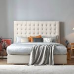 "Foam Velvet Rectangular Tufted Wood and Upholstered Panel Headboard - 59""