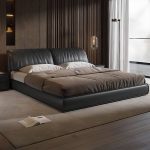 "Platform Bed with Pop Up Storage, Rectangle Headboard, and Sponge Upholstery for Bedroom, Storage Included, 59"W x 79"L"