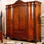 "Taupe Wardrobe Armoire with Soft Close Drawer and Door in Solid+Composite Wood, Minimalist Style, and Hanging Rod, 43"L x 26"W x 91"H"