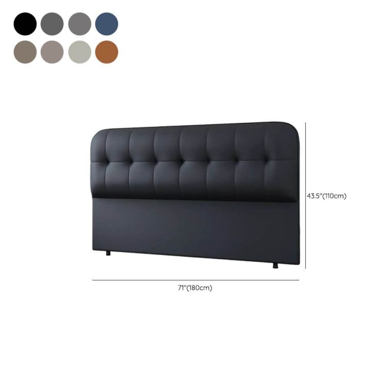 "Dimension of Simple Free-standing Standard Full(54"W x 75"L) Panel No Distressing With Legs in Wood and Piled, 71", Beige"