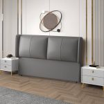"Rectangle Lumber Piled Sponge Full(54"W x 75"L) Panel With Legs, Standard（36-55“）, White, 71""