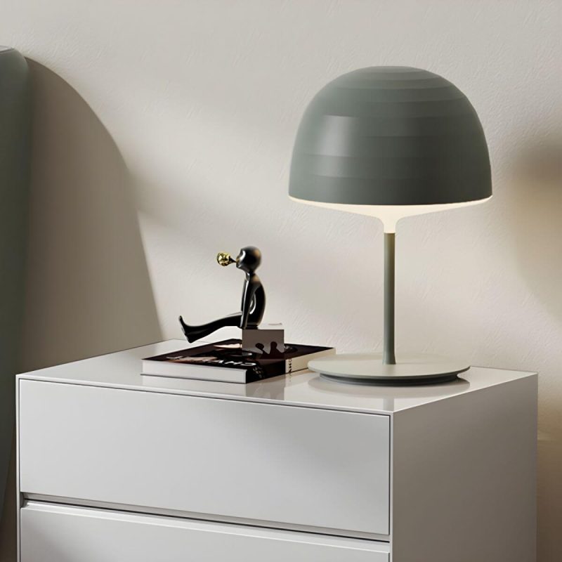 "Contemporary Wood Nightstand 20-inch Tall 2-Drawer Night Table with Acrylic Base - Light Gray 20"L x 16"W x 20"H"