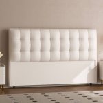 "Trendy Free-standing Standard Twin XL(38"W x 80"L) Panel No Distressing With Legs in Lumber and Sponge, 47", Khaki"