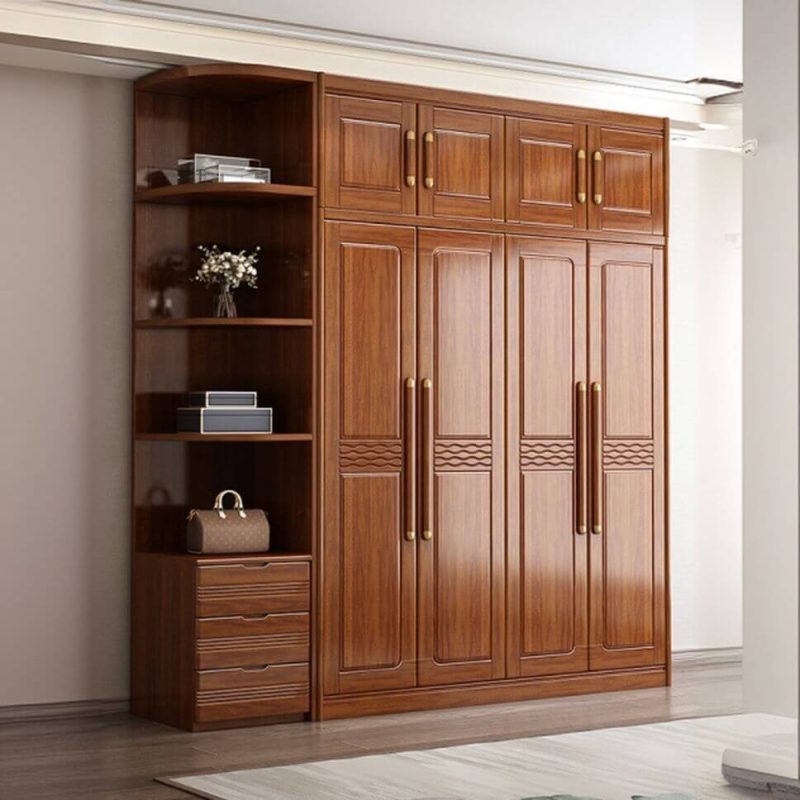 "Auburn Self-supporting Cabinet Armoire with Gate, 81"L x 24"W x 98"H"