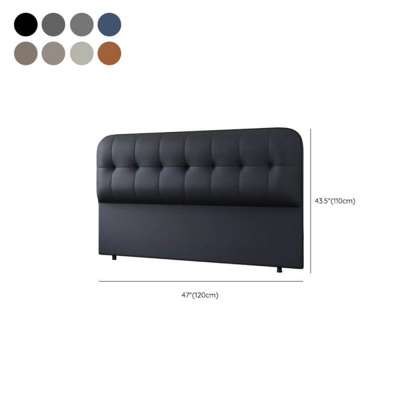 "Dimension of Contemporary Free-standing Standard Twin(38"W x 75"L) Panel No Distressing With Legs in Lumber and Button-tufted, 47", Beige"