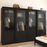 "Contemporary Ink Self-supporting Wardrobe Armoire, 47"L x 26"W x 85"H"
