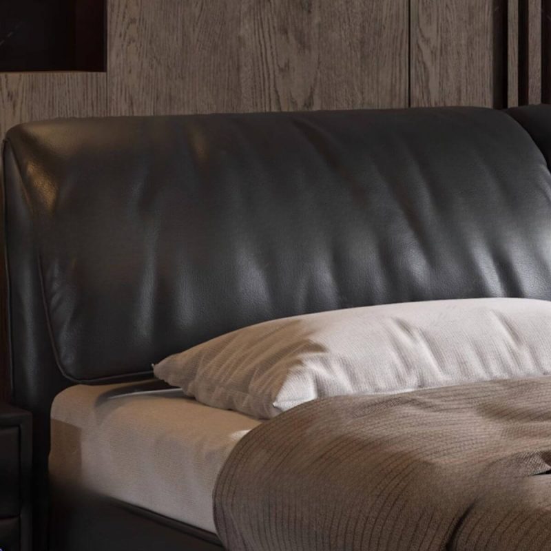 "Platform Bed with Pop Up Storage, Rectangle Headboard, and Sponge Upholstery for Bedroom, Storage Included, 59"W x 79"L"