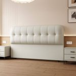"Contemporary Free-standing Standard California King(72"W x 84"L) Panel No Distressing With Legs and Piled in Timber, Dark Gray, 79""