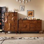 "Ink Cube Simple Lingerie Chest, 31"L x 16"W x 47"H"